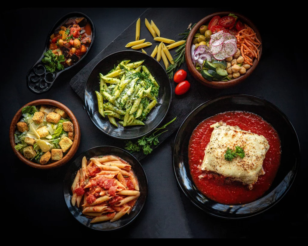 Assortment of Pastas